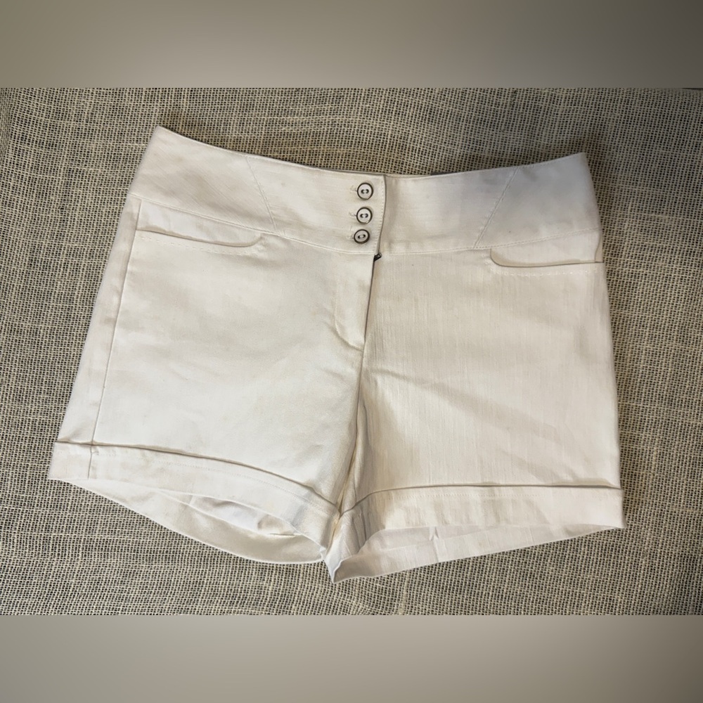Maurices High Waist White Shorts